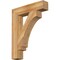 Ekena Millwork Imperial Block Rough Sawn Bracket, Western Red Cedar, 6"W x 30"D x 38"H BKT06X30X38IMP05RWR - alternate 1